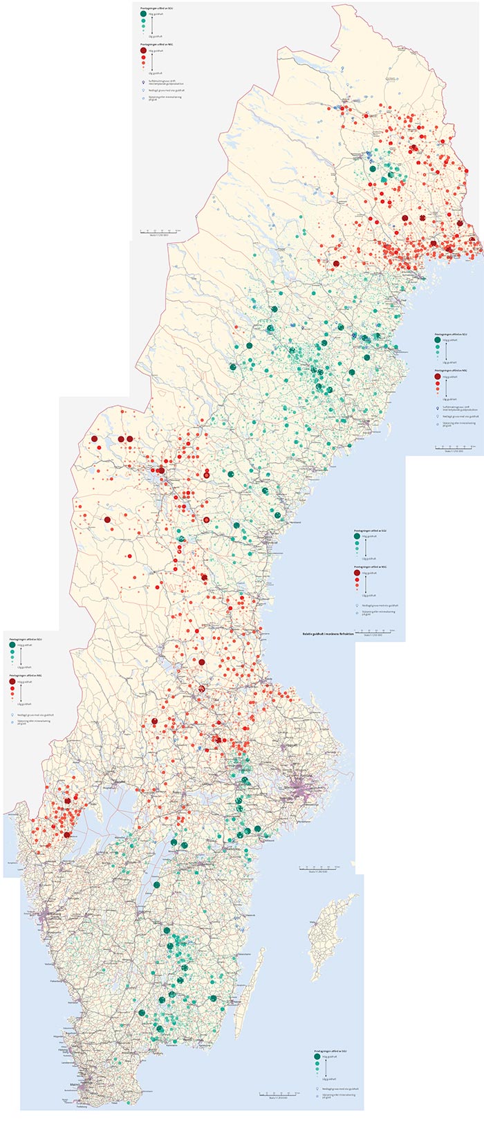 Vaska guld -Regler -Tillstånd - Guldkarta Sverige - Detektorist.se