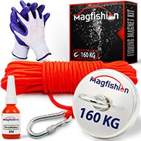 Utrustning för Magnetfiske, Neodymmagnet 160 kg
