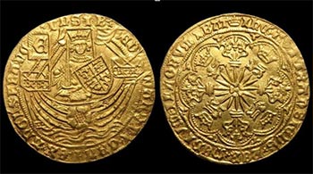 2 st Guldmynt från Richard III